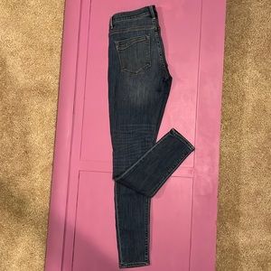 Express Womens Boyfriend Mia-Mid Rise Mid Wash Denim